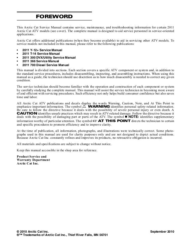 arctic cat troubleshooting guide how to troubleshooting manual